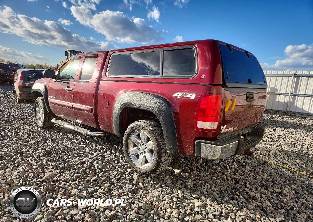 2013 GMC Sierra K1500 Sle VIN:1GTR2VE75DZ131382 - 2