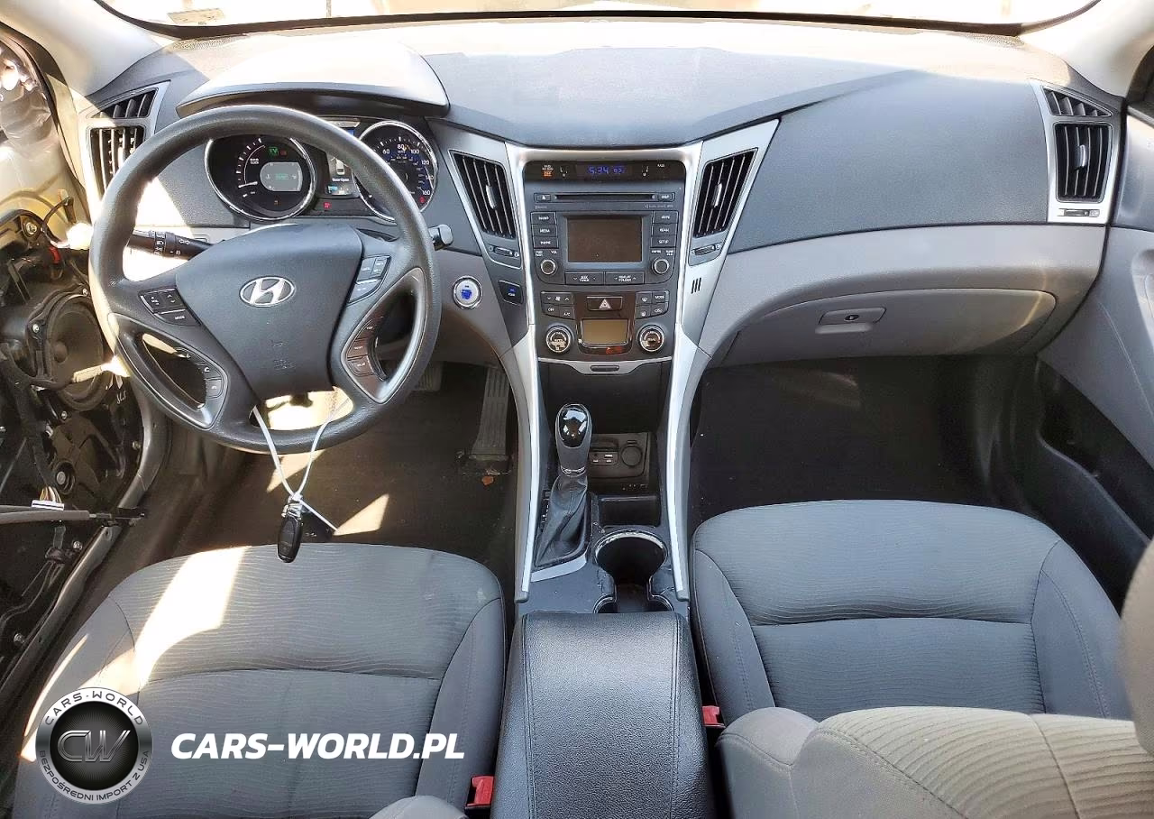 2015 Hyundai Sonata Hybrid Base VIN:KMHEC4A49FA137684 - 8
