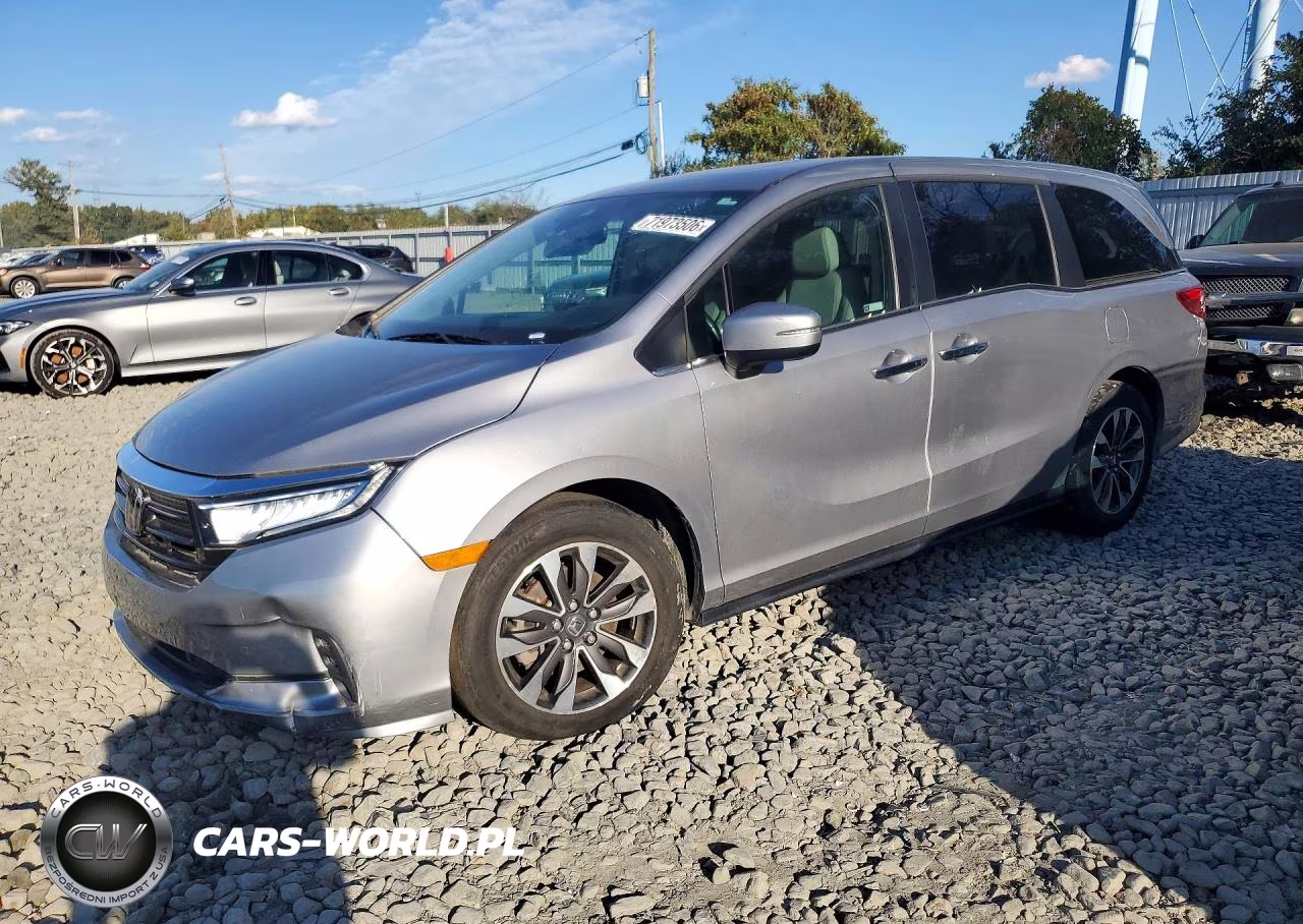 2022 Honda Odyssey Exl VIN:5FNRL6H79NB048284 - 1