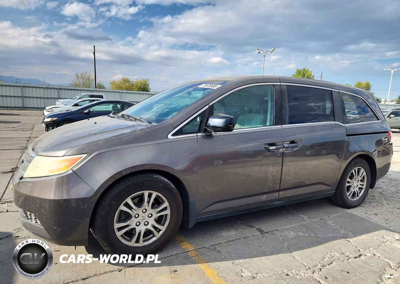 2011 Honda Odyssey Ex VIN:5FNRL5H43BB045389 - 1