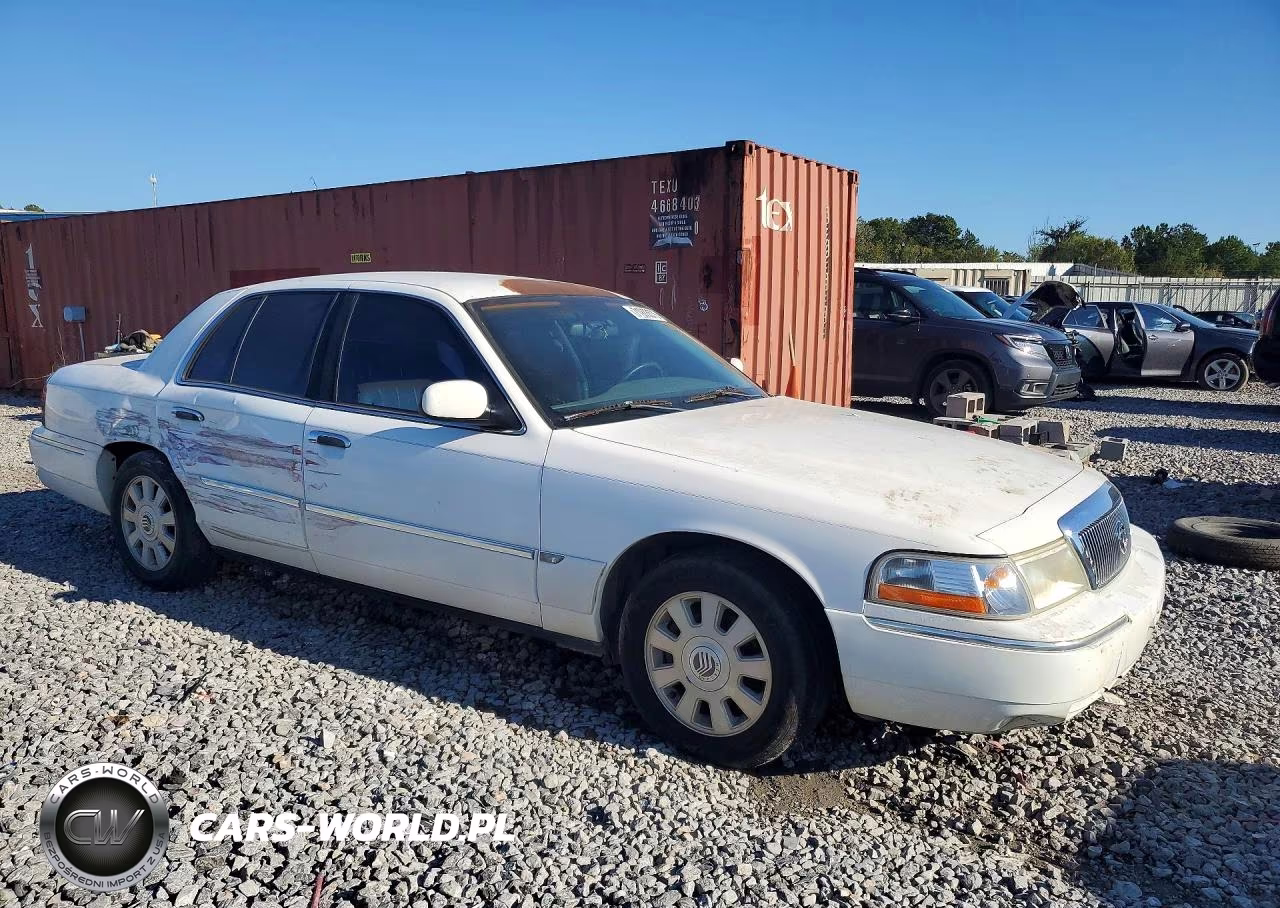 2003 Mercury Grand Marquis Ls VIN:2MEFM75W03X607007 - 4