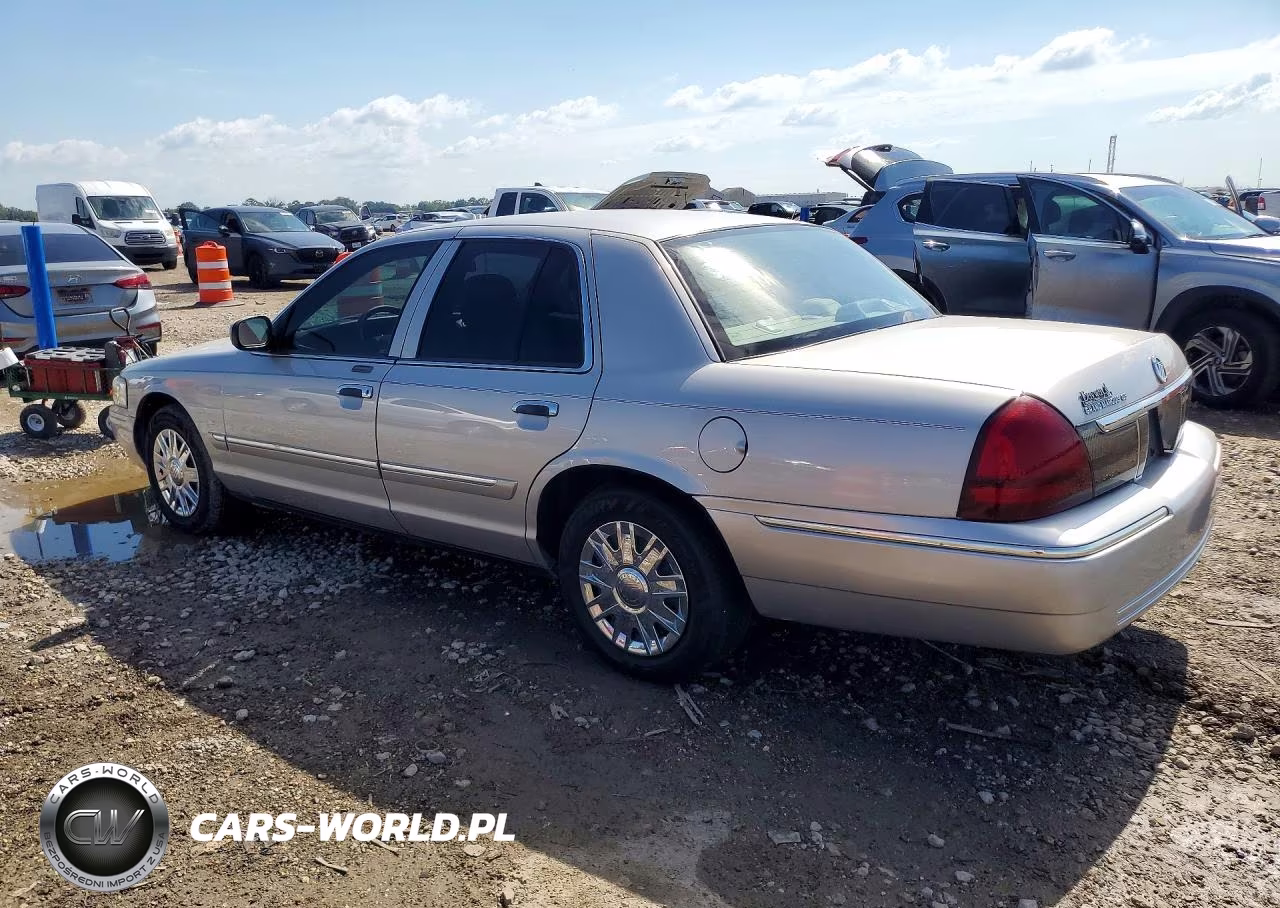 2008 Mercury Grand Marquis Gs VIN:2MEFM74V36X619603 - 2