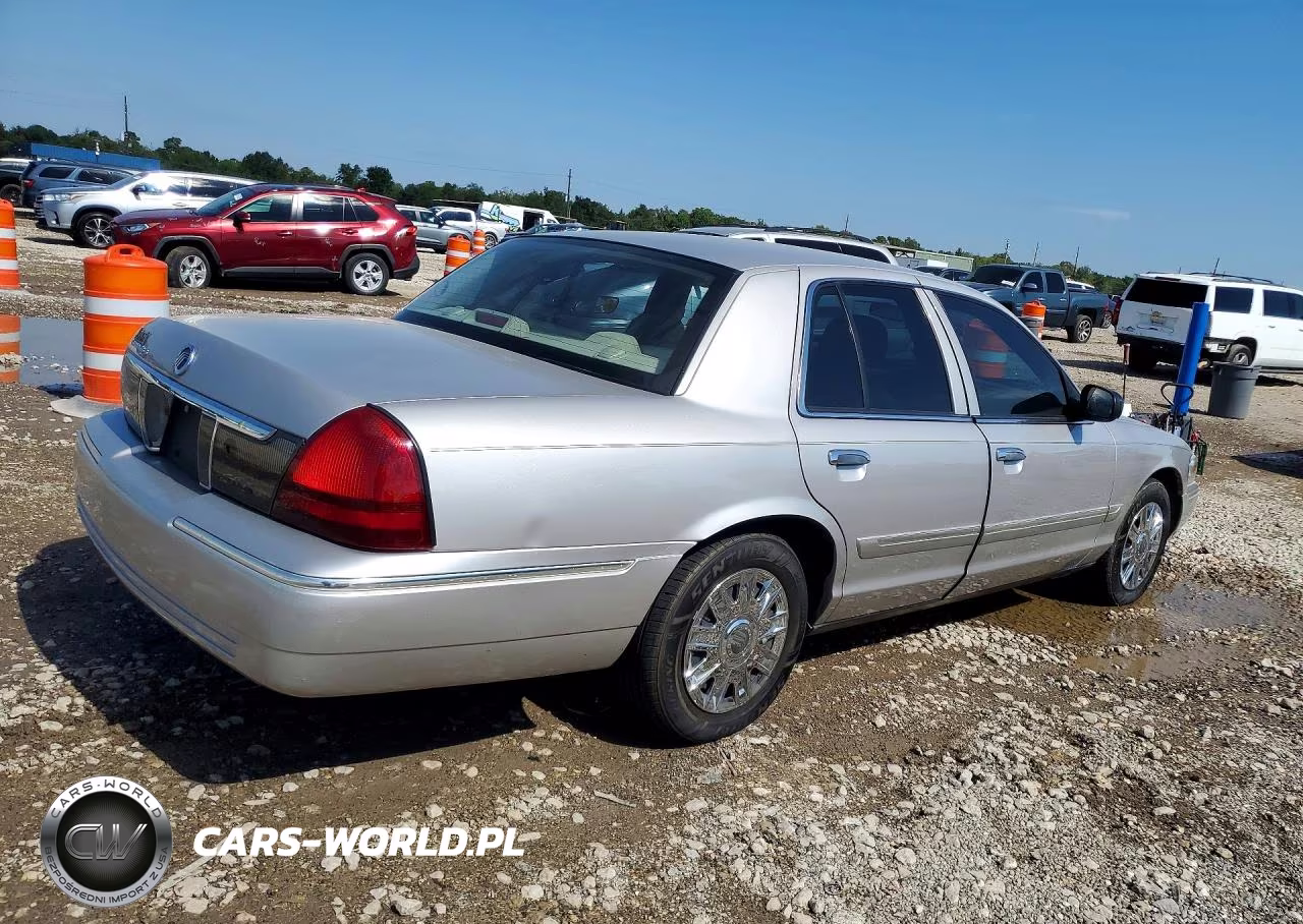 2008 Mercury Grand Marquis Gs VIN:2MEFM74V36X619603 - 3
