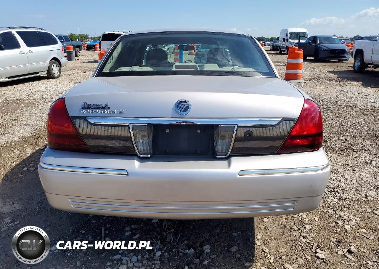 2008 Mercury Grand Marquis Gs VIN:2MEFM74V36X619603 - 6