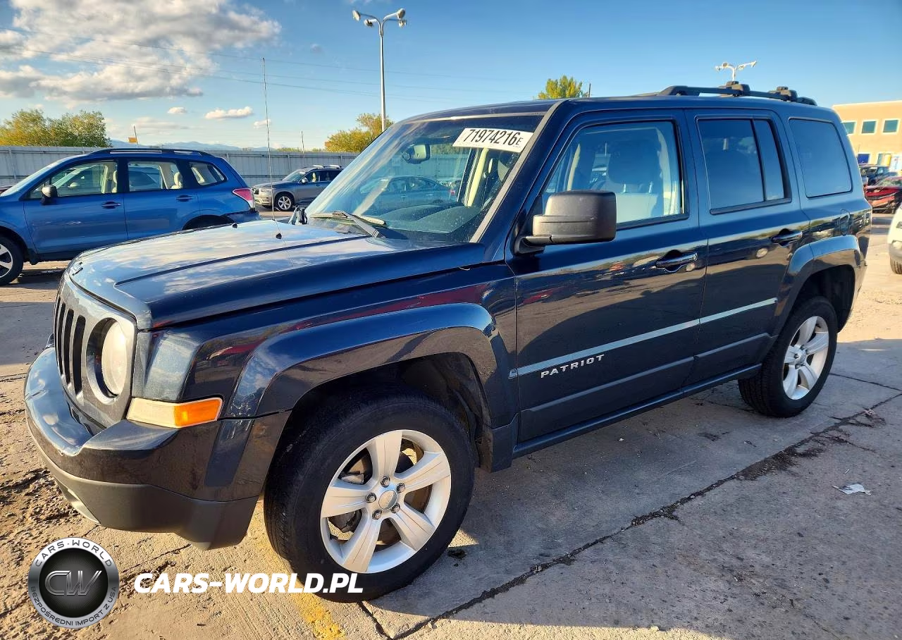 2014 Jeep Patriot Latitude VIN:1C4NJPFB5ED691613 - 1
