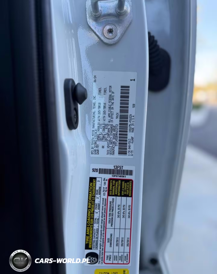 2024 Toyota Tundra Sr5 VIN:5TFLA5DB9RX212712 - 10