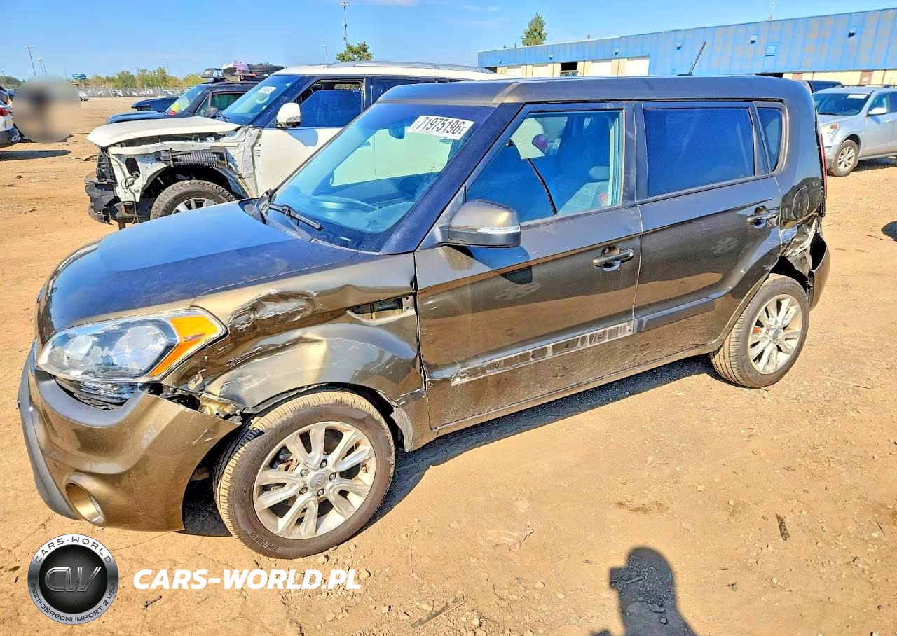 2012 Kia Soul + VIN:KNDJT2A67C7407089 - 1