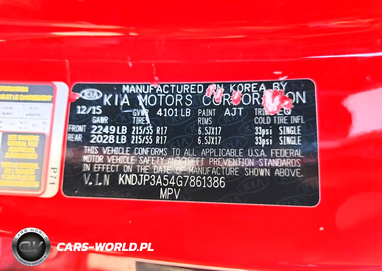 2016 Kia Soul + VIN:KNDJP3A54G7861386 - 12