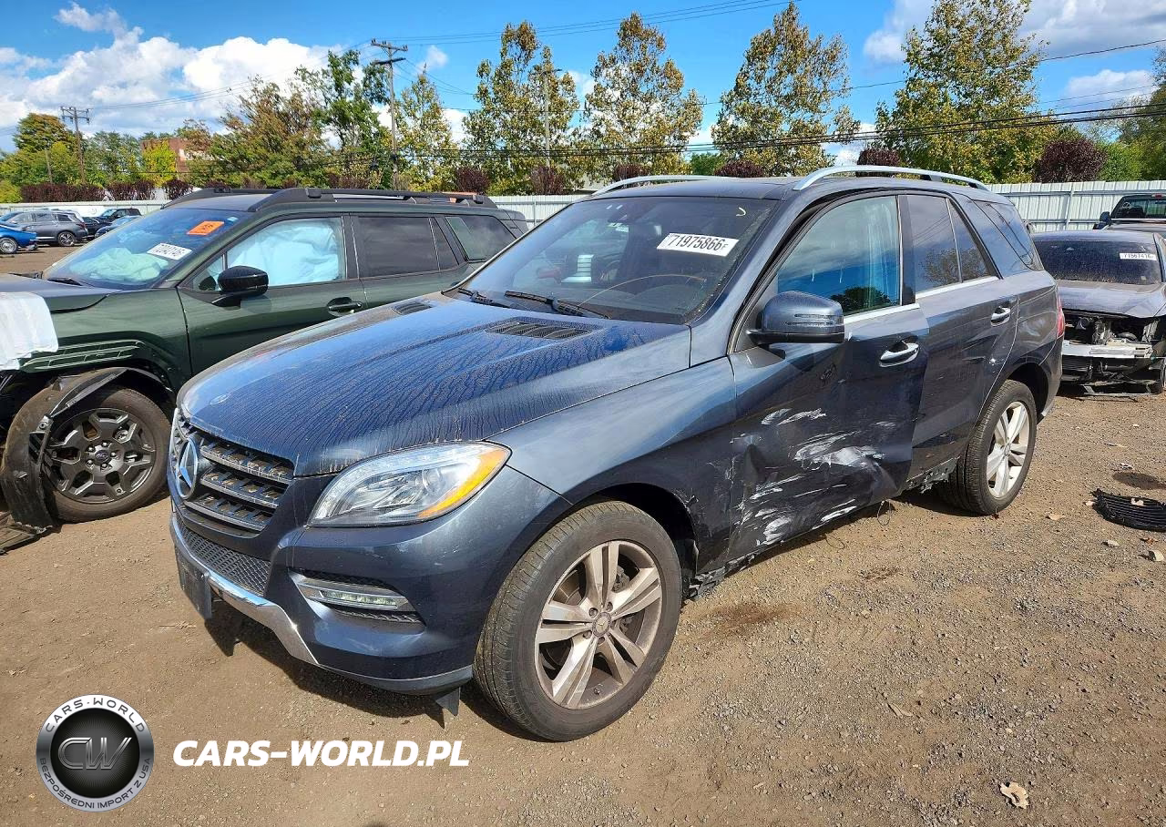 2014 Mercedes-Benz Ml 350 4Matic VIN:4JGDA5HB7EA400698 - 1