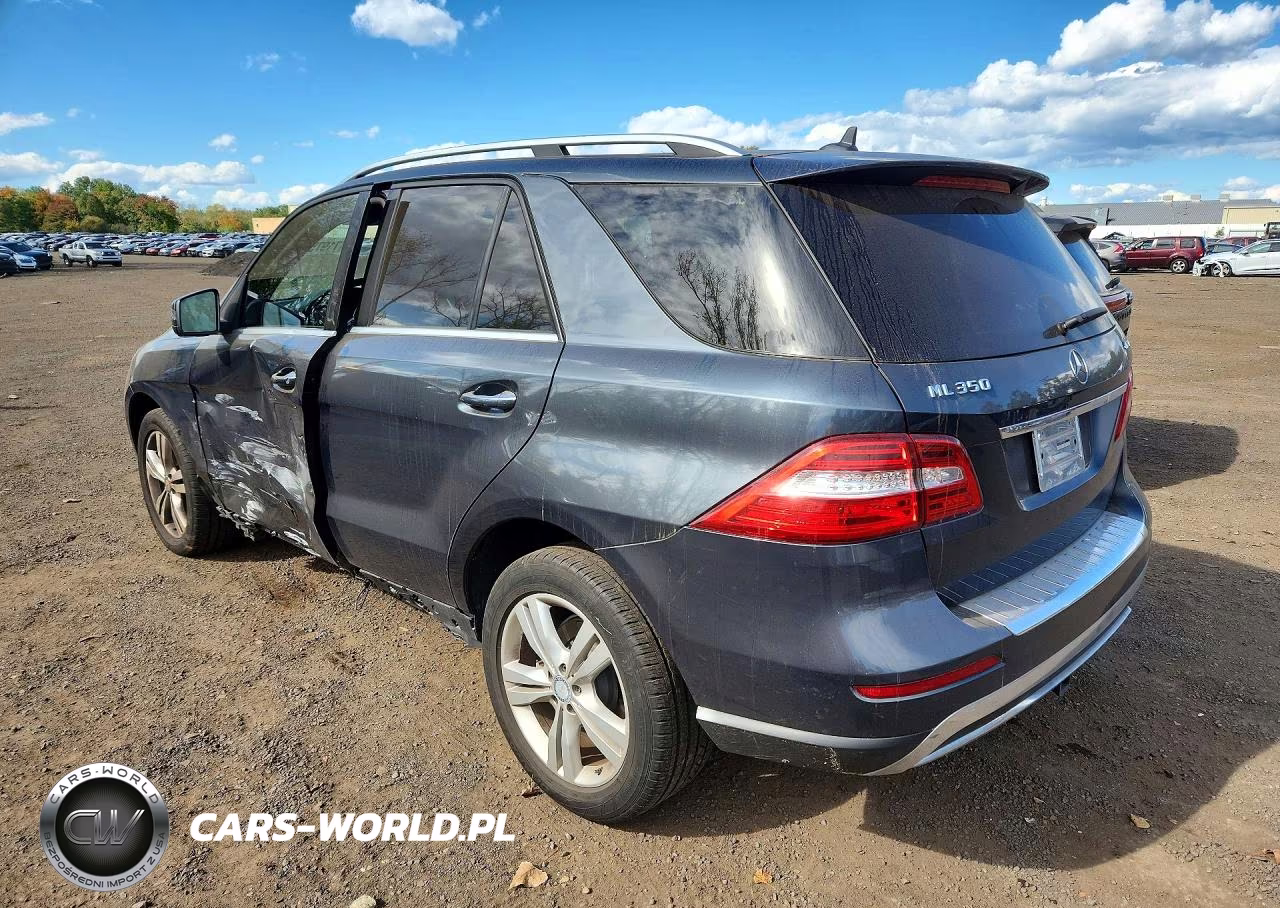 2014 Mercedes-Benz Ml 350 4Matic VIN:4JGDA5HB7EA400698 - 2