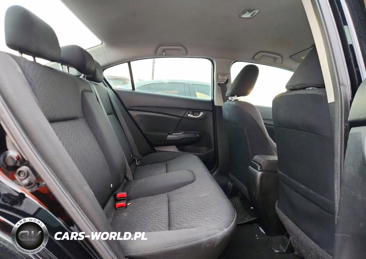 2015 Honda Civic Lx VIN:19XFB2F54FE087873 - 10