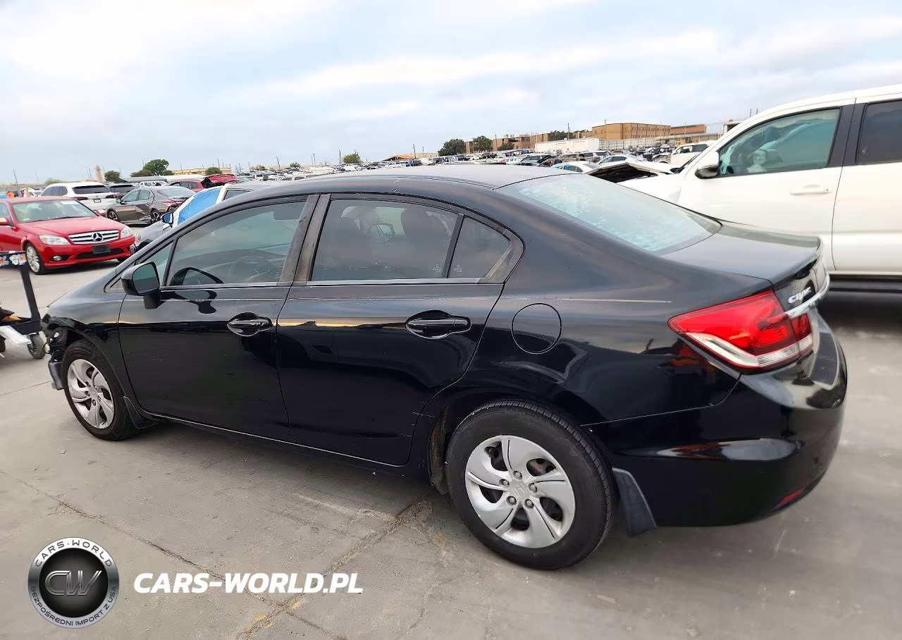 2015 Honda Civic Lx VIN:19XFB2F54FE087873 - 2