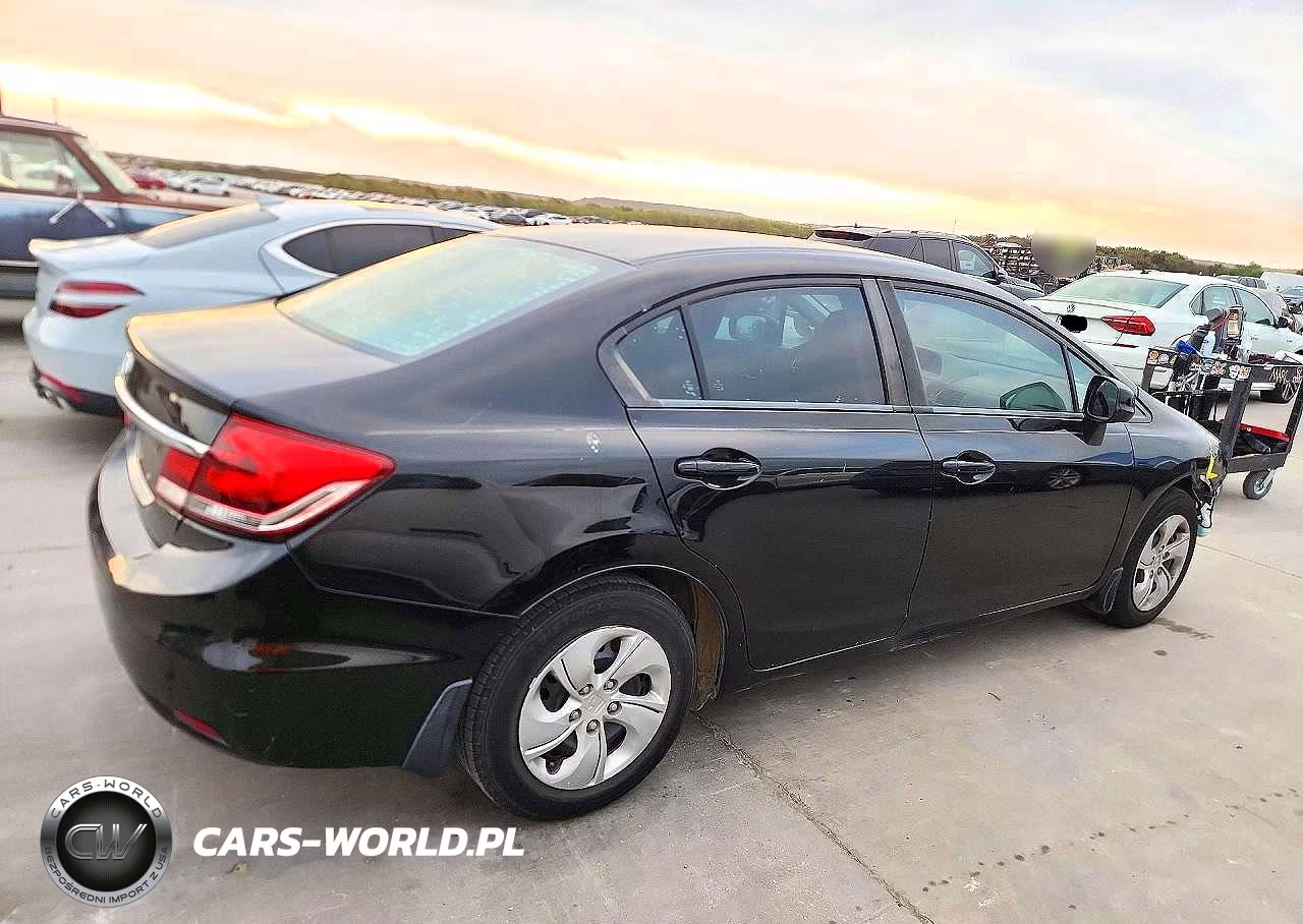 2015 Honda Civic Lx VIN:19XFB2F54FE087873 - 3