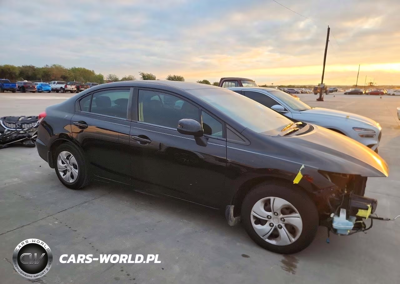 2015 Honda Civic Lx VIN:19XFB2F54FE087873 - 4