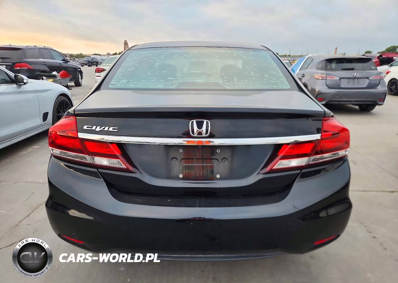 2015 Honda Civic Lx VIN:19XFB2F54FE087873 - 6