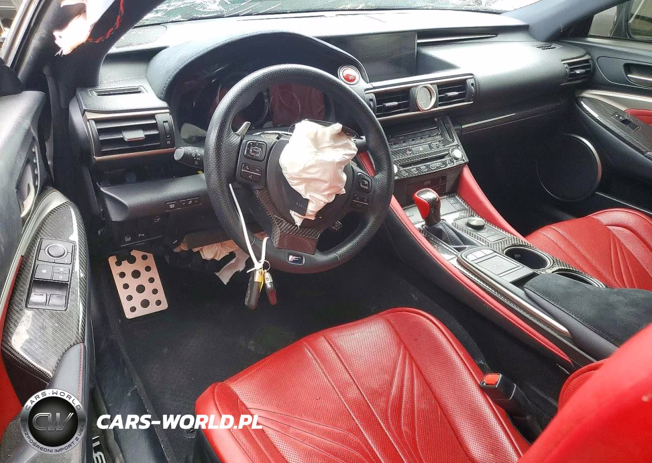 2015 Lexus Rc F Base VIN:JTHHP5BC6F5003515 - 8