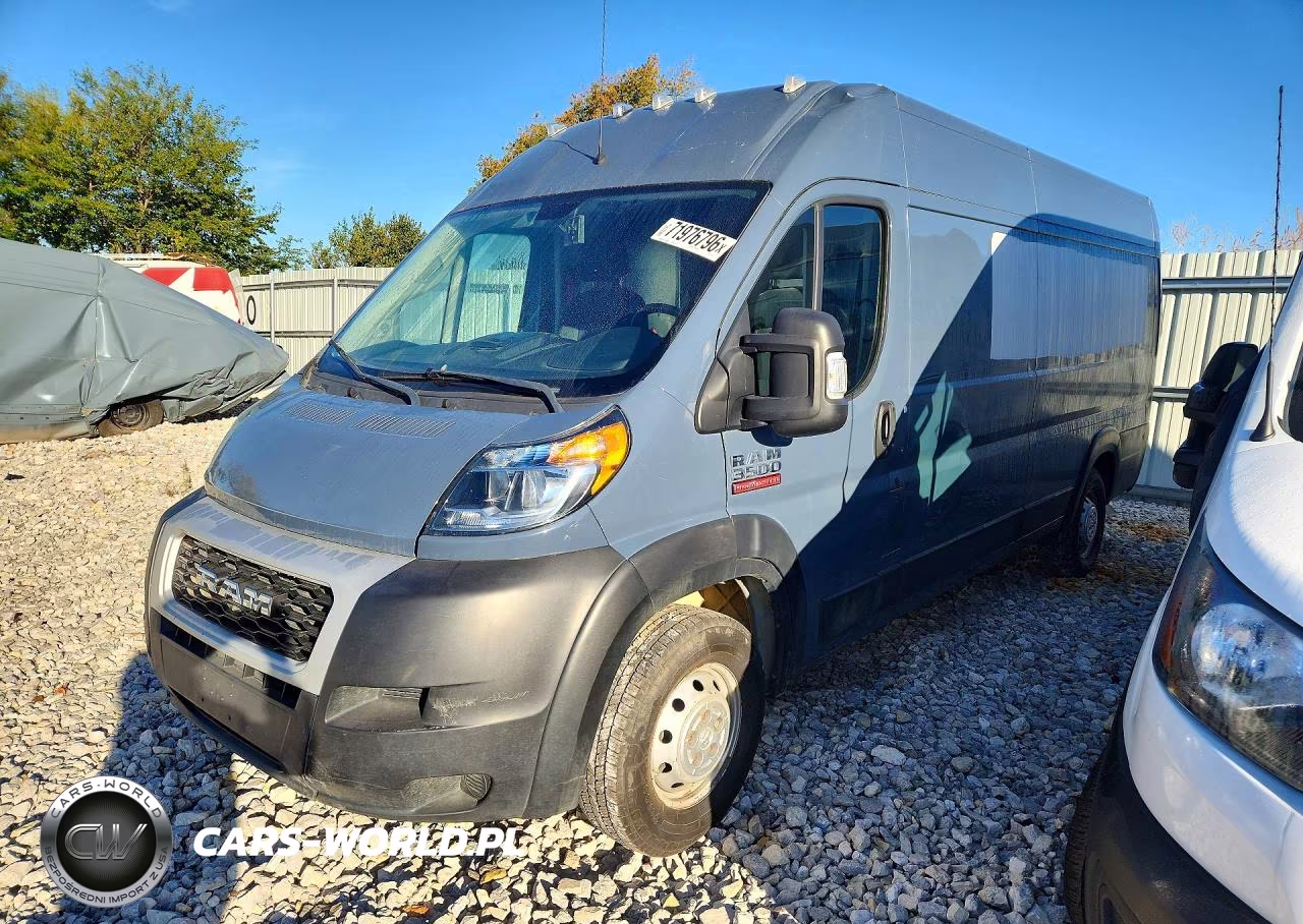 2020 Ram Promaster 3500 Vf Delivery Van VIN:3C6URVJG2LE116612 - 1