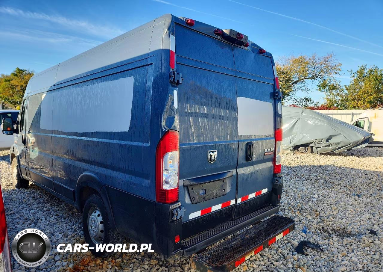 2020 Ram Promaster 3500 Vf Delivery Van VIN:3C6URVJG2LE116612 - 2