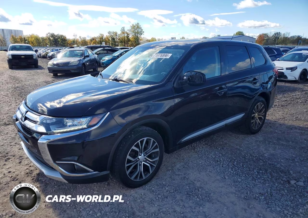 2016 Mitsubishi Outlander Se VIN:JA4AZ3A37GZ017687 - 1