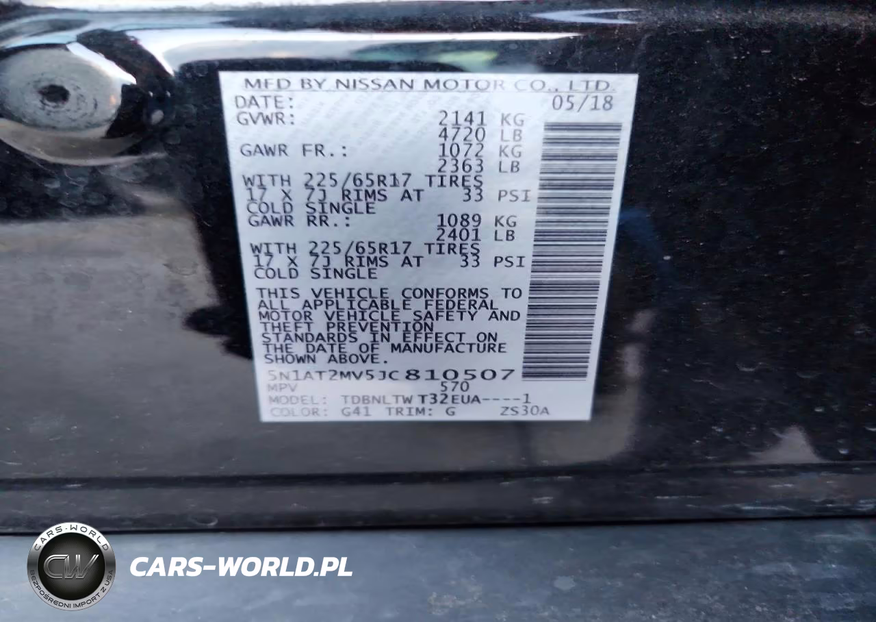 2018 Nissan Rogue S VIN:5N1AT2MV5JC810507 - 13