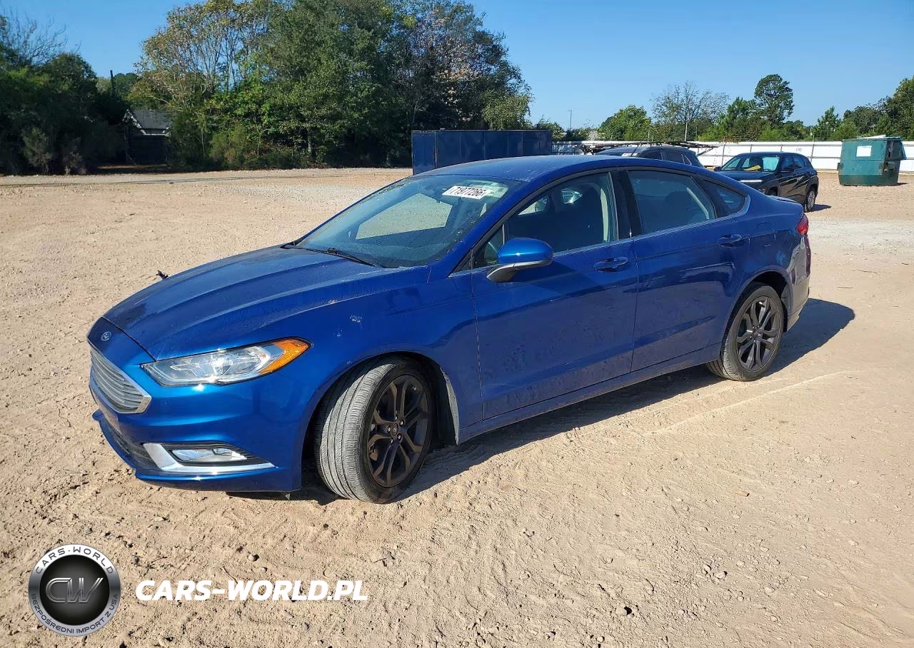 2018 Ford Fusion S VIN:3FA6P0G74JR264998 - 1
