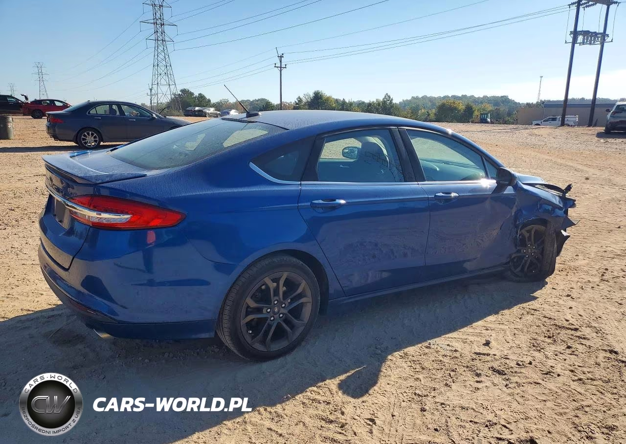 2018 Ford Fusion S VIN:3FA6P0G74JR264998 - 3