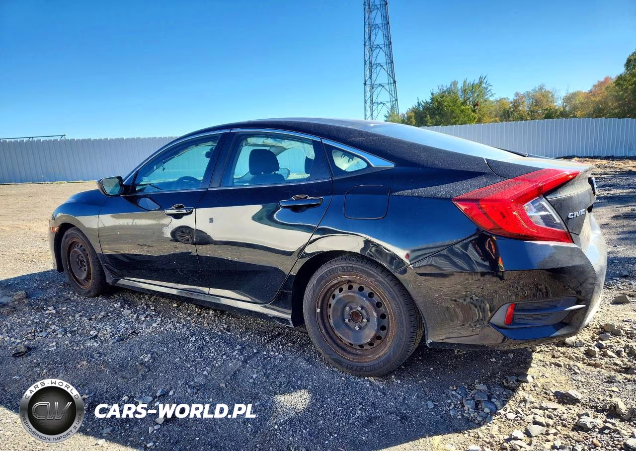 2016 Honda Civic Lx VIN:19XFC2F59GE227737 - 2