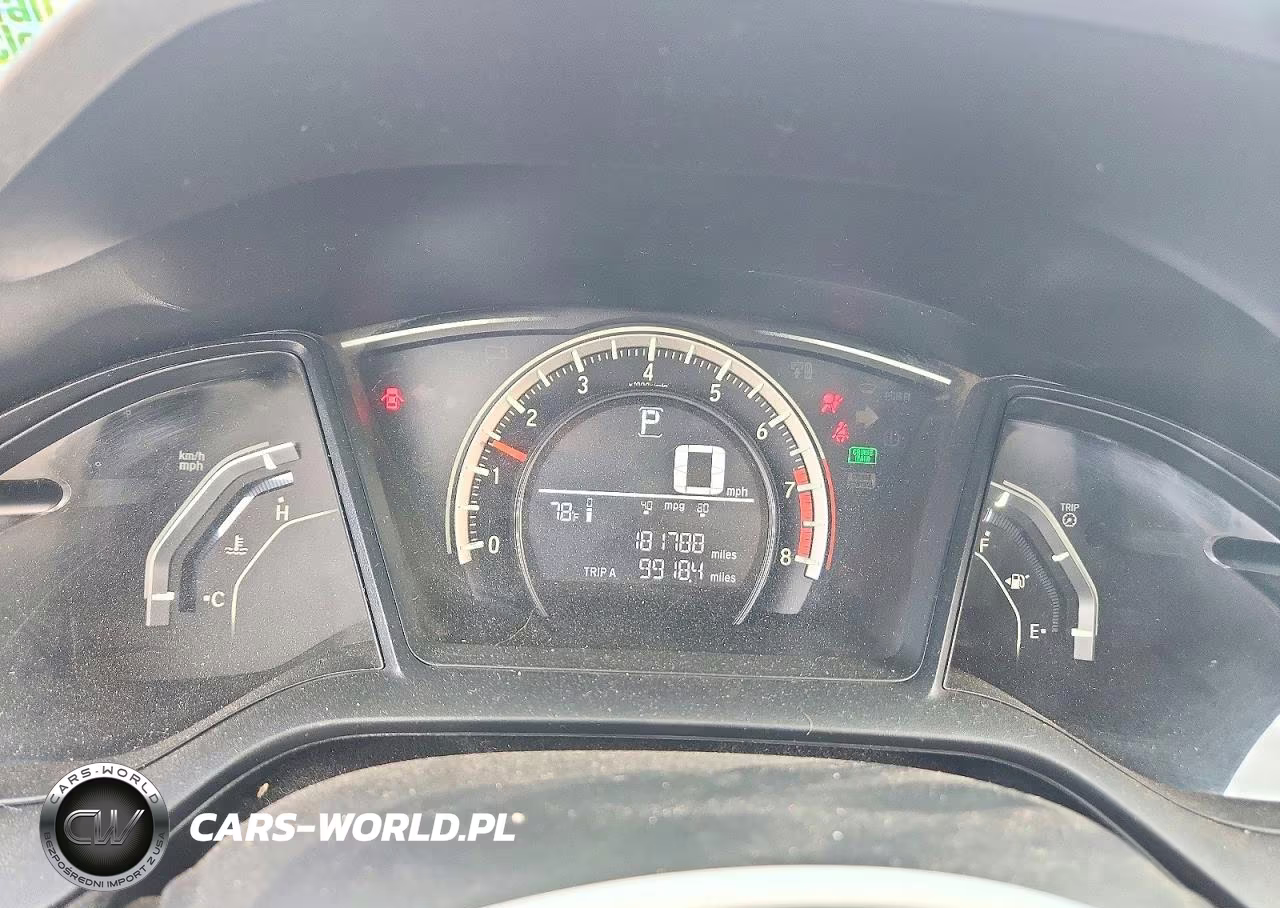 2016 Honda Civic Lx VIN:19XFC2F59GE227737 - 9