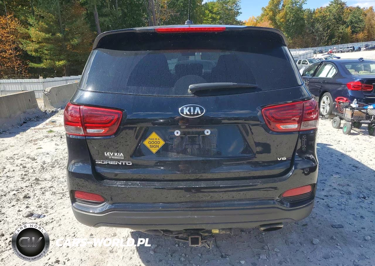 2019 Kia Sorento Lx V6 VIN:5XYPGDA58KG522366 - 6