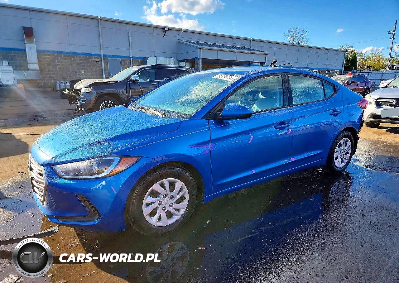 2018 Hyundai Elantra Se VIN:5NPD74LFXJH222084 - 1