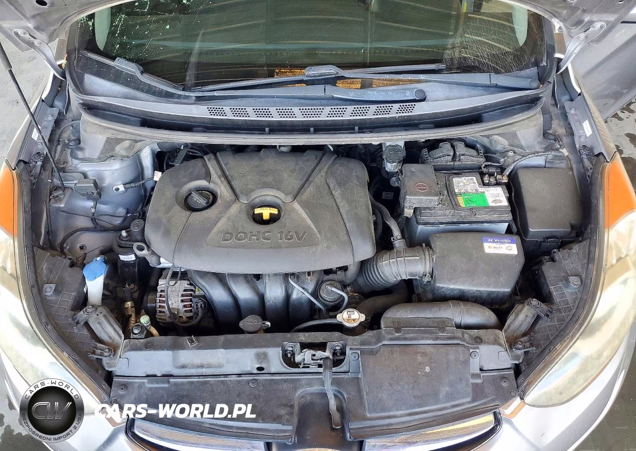 2013 Hyundai Elantra Gls VIN:KMHDH4AE7DU567473 - 11