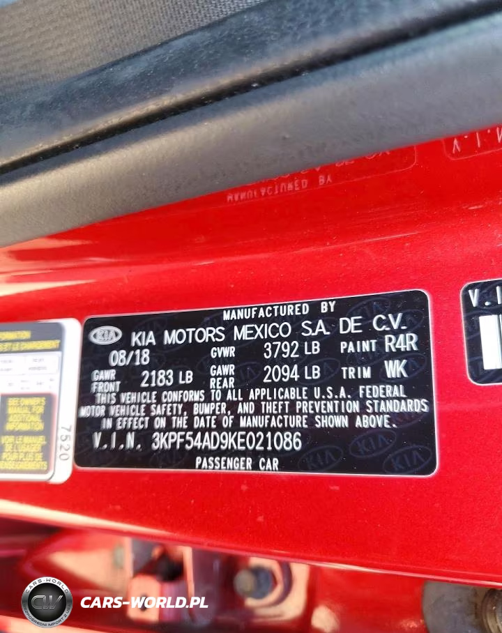2019 Kia Forte Ex VIN:3KPF54AD9KE021086 - 12