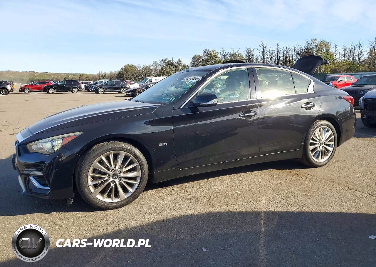 2018 Infiniti Q50 3.0T Luxe VIN:JN1EV7AR1JM431814 - 1