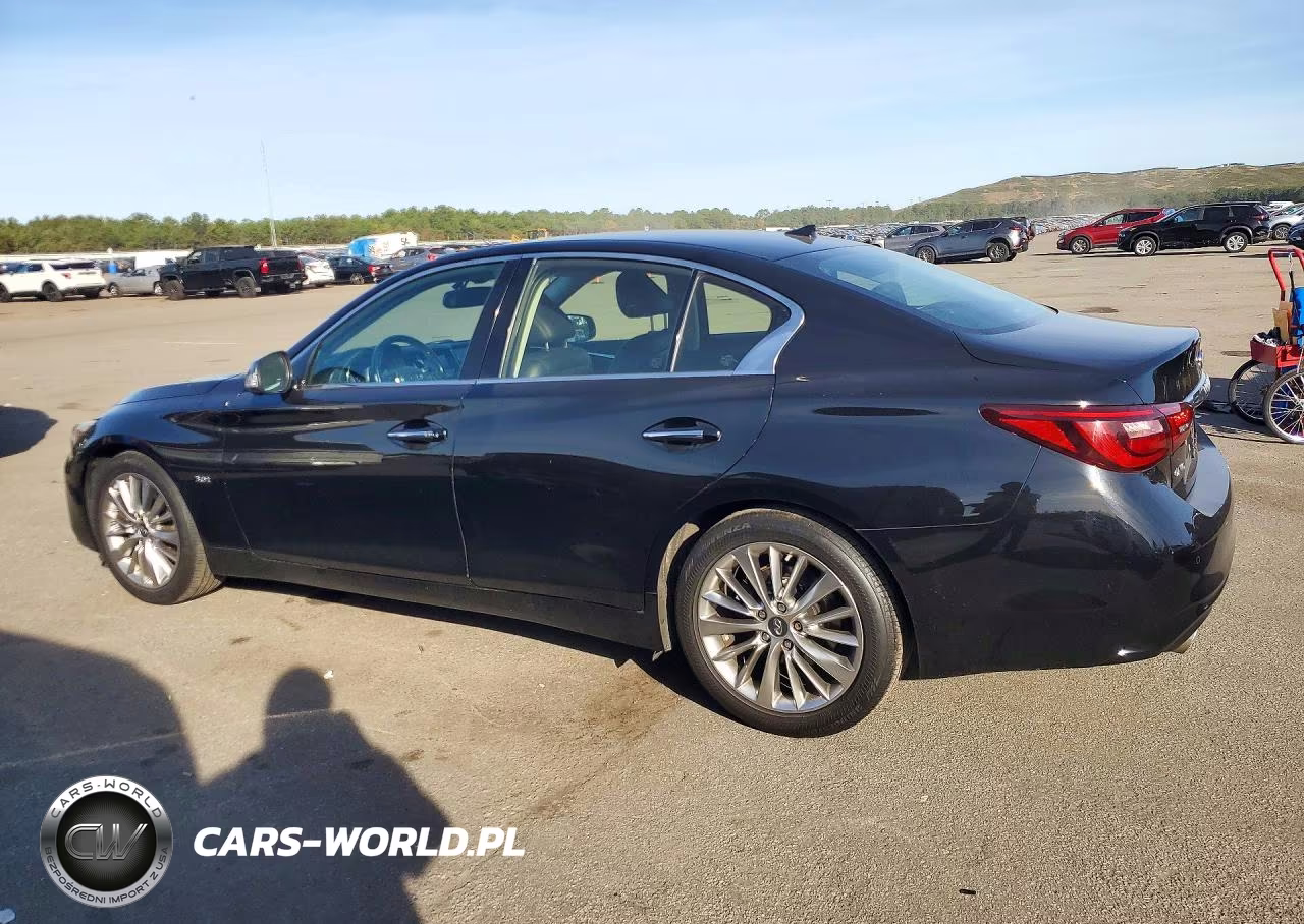 2018 Infiniti Q50 3.0T Luxe VIN:JN1EV7AR1JM431814 - 2