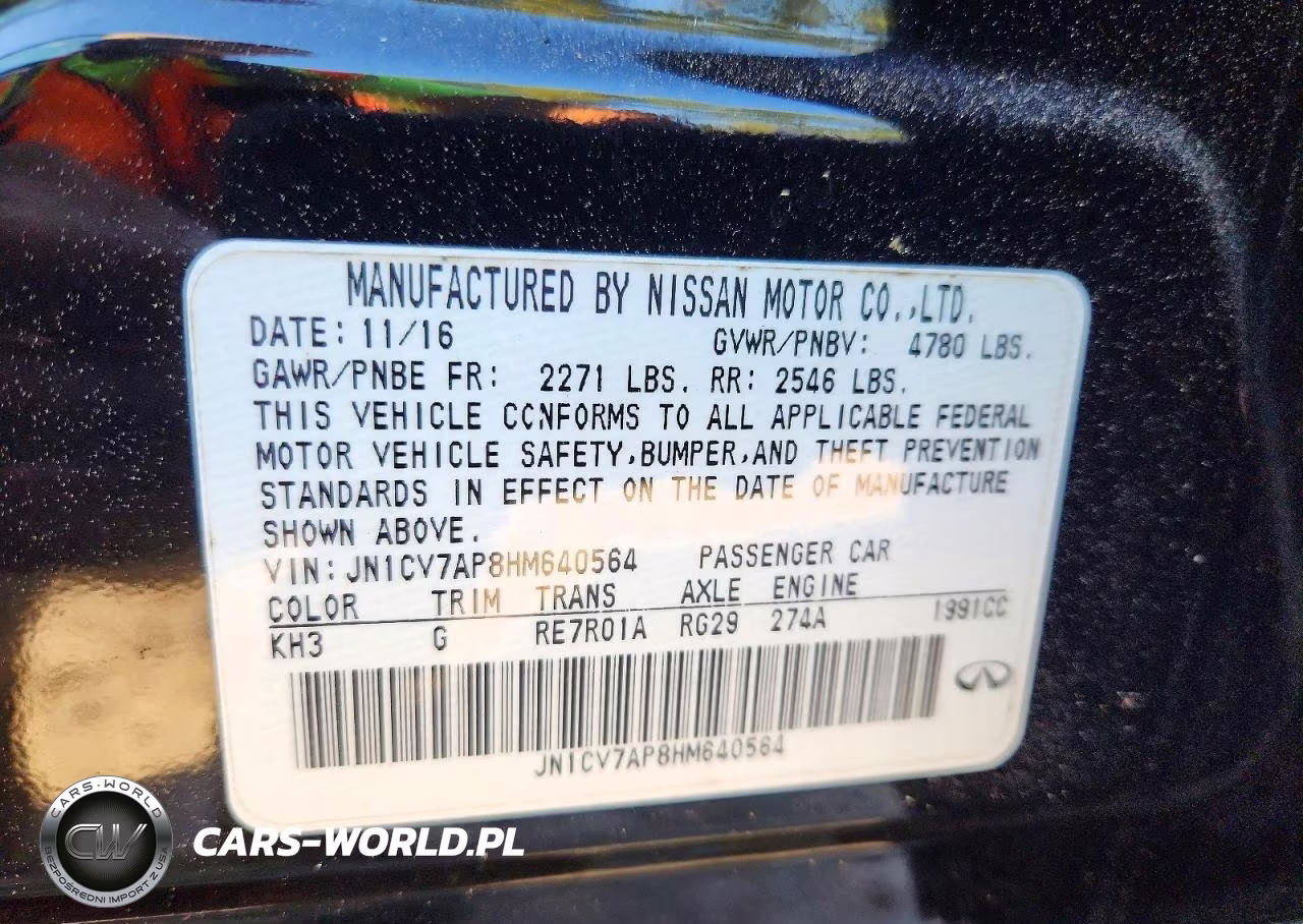 2017 Infiniti Q50 2.0T Premium VIN:JN1CV7AP8HM640564 - 12