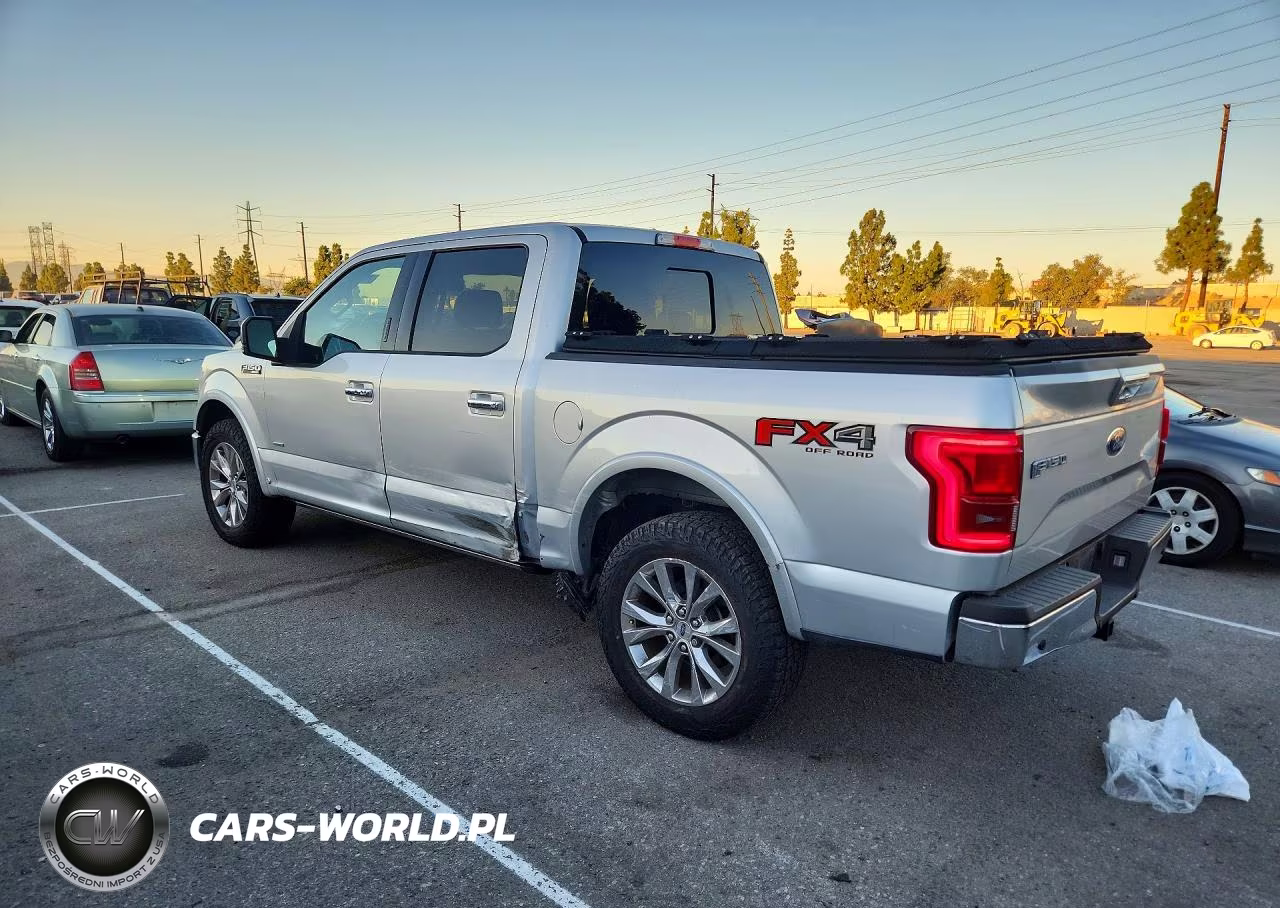 2017 Ford F150 Supercrew VIN:1FTEW1EG7HFC03444 - 2