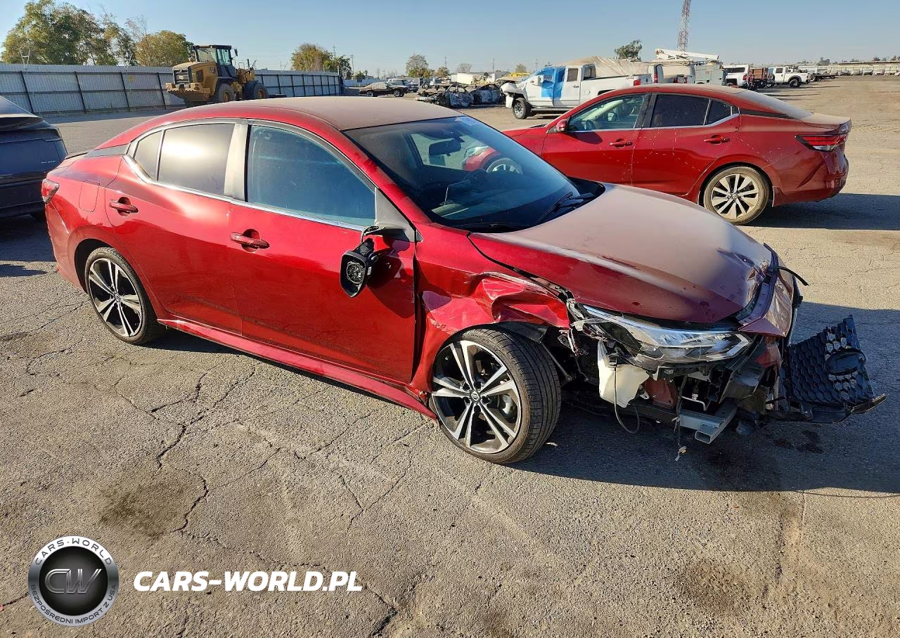 2022 Nissan Sentra Sr VIN:3N1AB8DV4NY213505 - 4