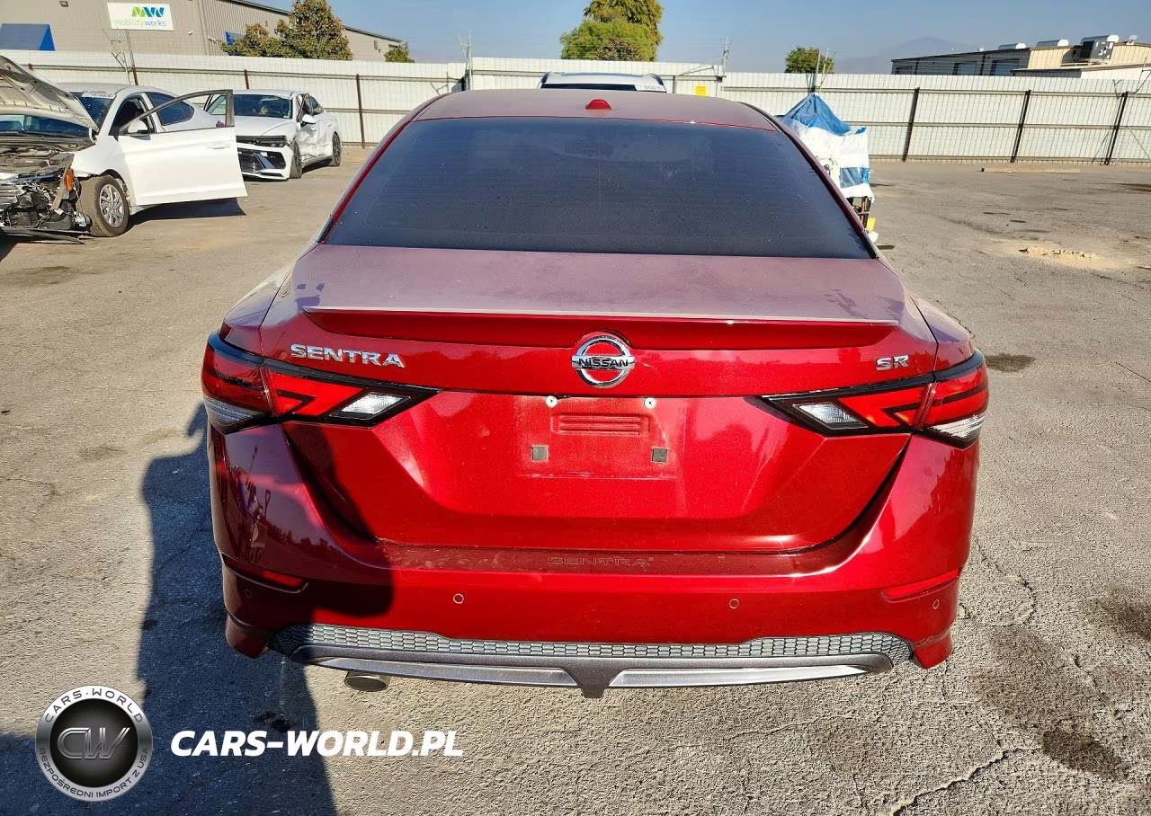 2022 Nissan Sentra Sr VIN:3N1AB8DV4NY213505 - 6