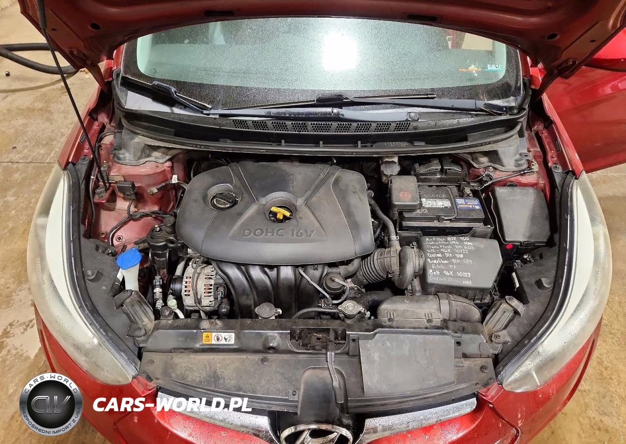 2014 Hyundai Elantra Se VIN:5NPDH4AE2EH535322 - 11