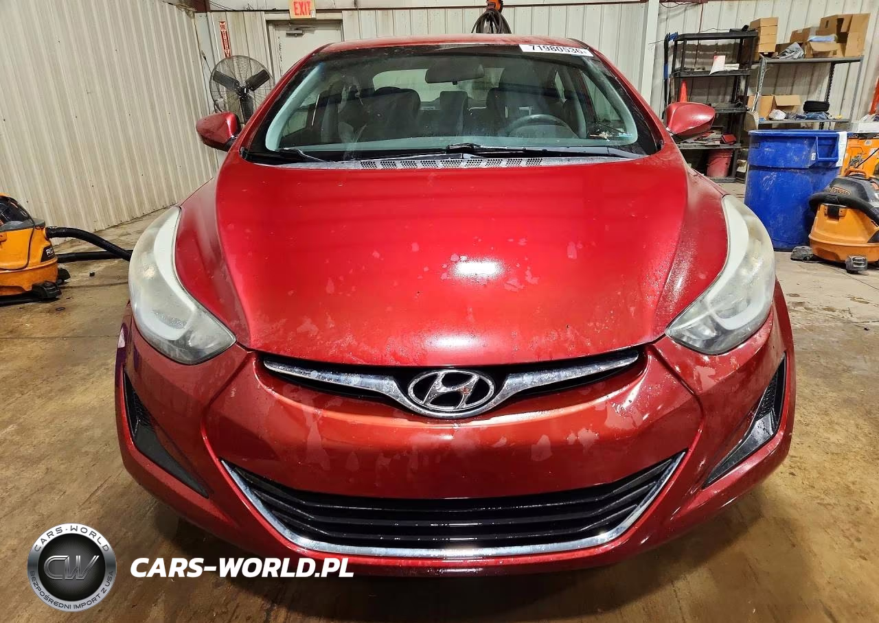 2014 Hyundai Elantra Se VIN:5NPDH4AE2EH535322 - 5