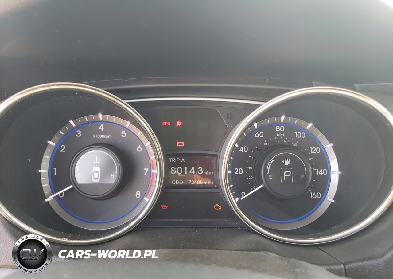 2013 Hyundai Sonata Gls VIN:5NPEB4AC6DH541059 - 9
