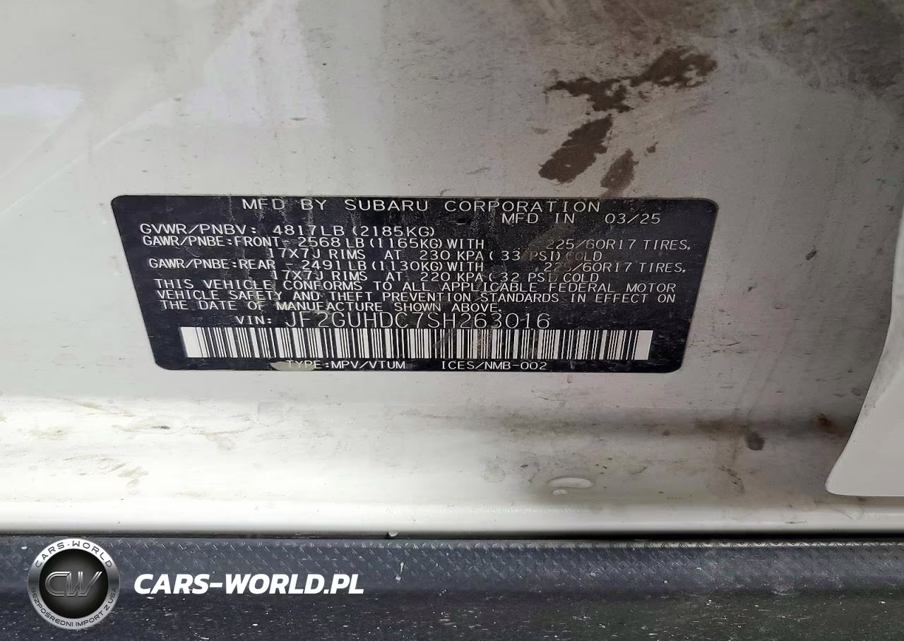 2025 Subaru Crosstrek Premium VIN:JF2GUHDC7SH263016 - 13