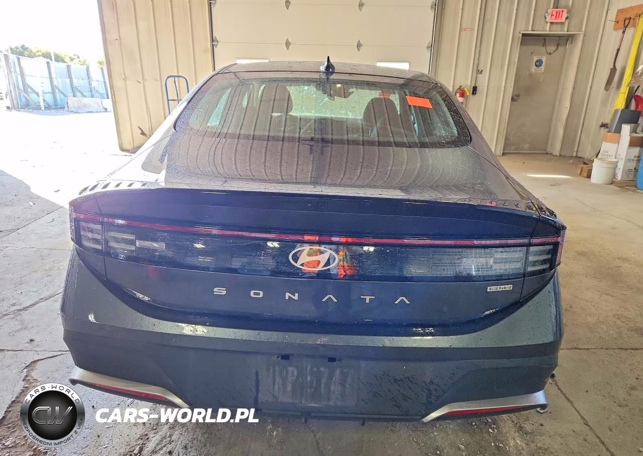 2026 Hyundai Sonata Hybrid Blue VIN:KMHL24JJ9TA166405 - 6