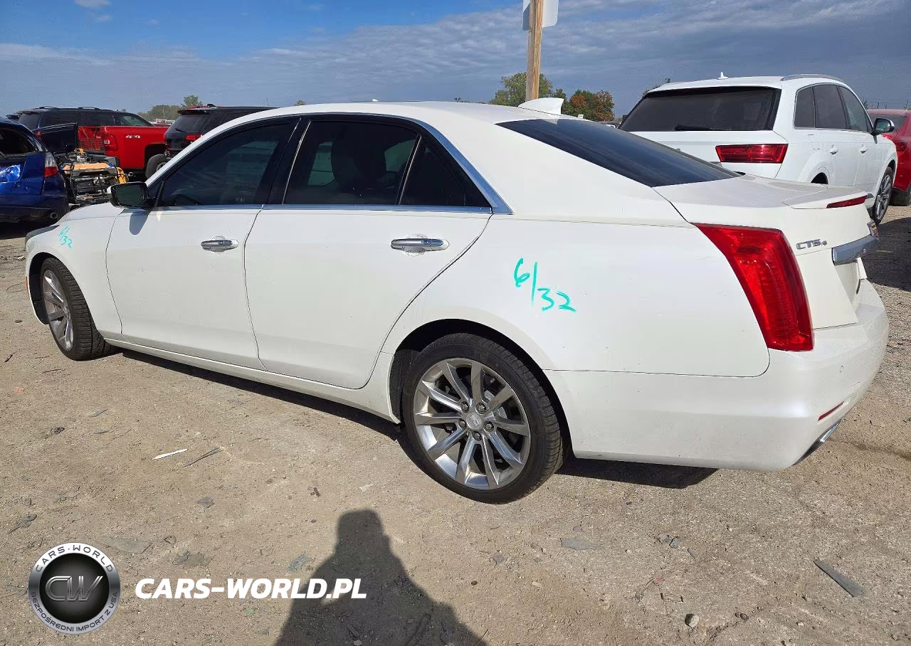 2016 Cadillac Cts Premium Collection VIN:1G6AZ5SS4G0122539 - 2