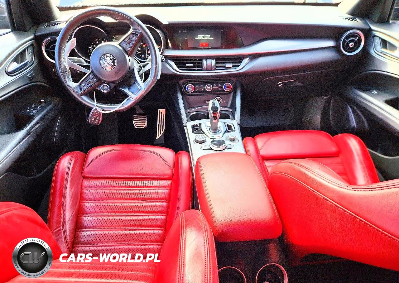 2022 Alfa Romeo Stelvio Ti VIN:ZASPAKBN5N7D25006 - 8