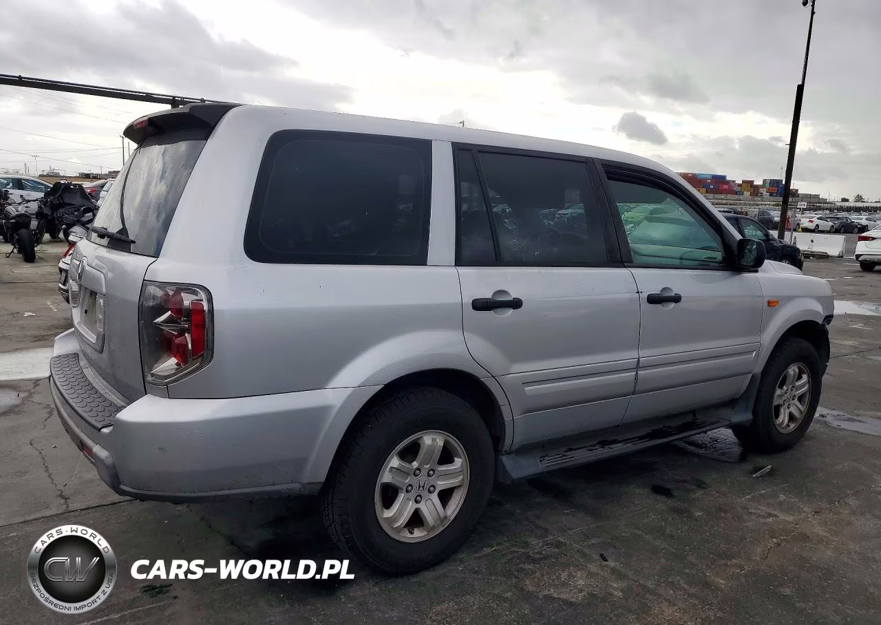 2007 Honda Pilot Lx VIN:5FNYF28177B032644 - 3