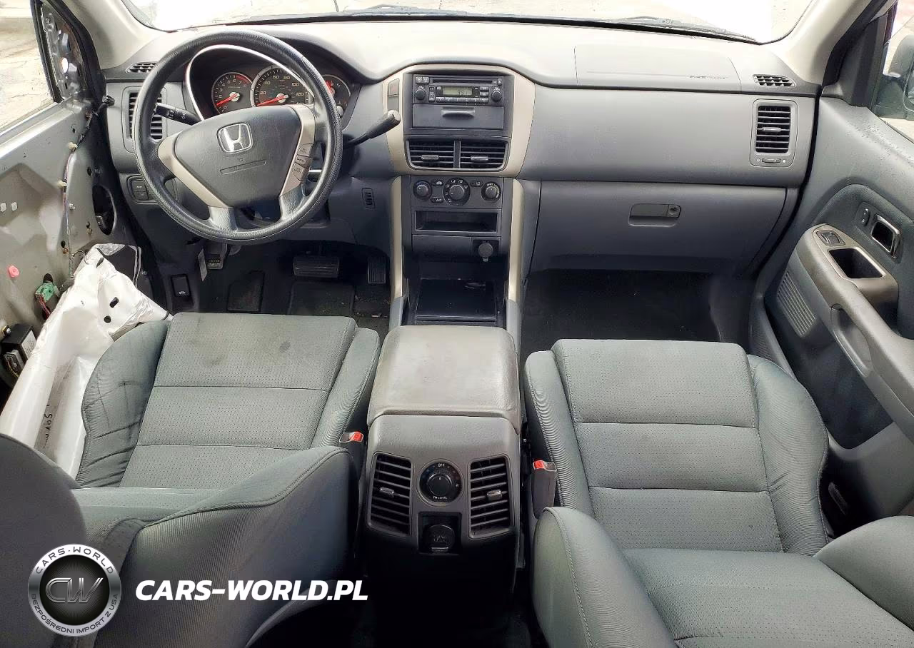 2007 Honda Pilot Lx VIN:5FNYF28177B032644 - 8