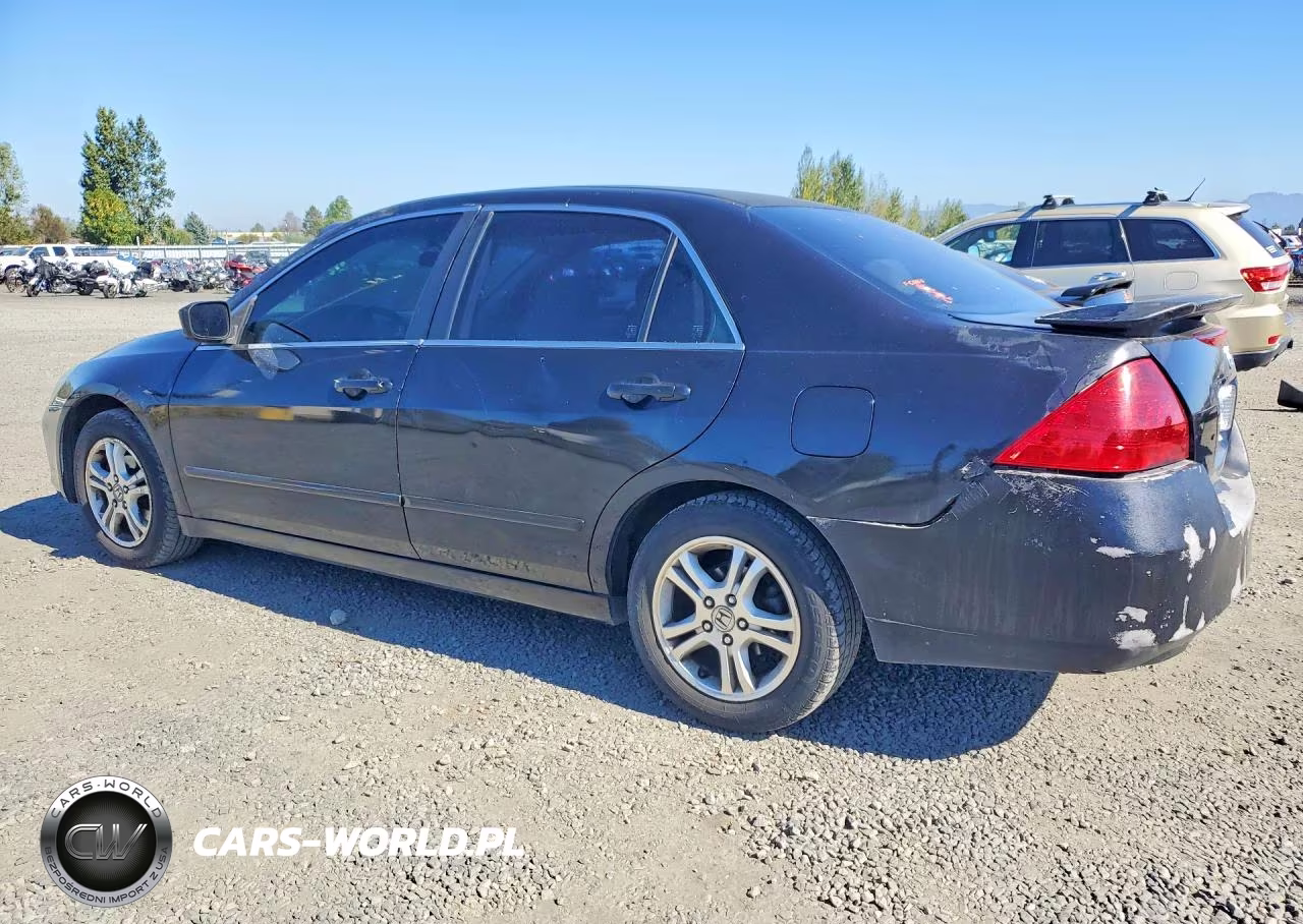 2007 Honda Accord Se VIN:JHMCM56377C024075 - 2