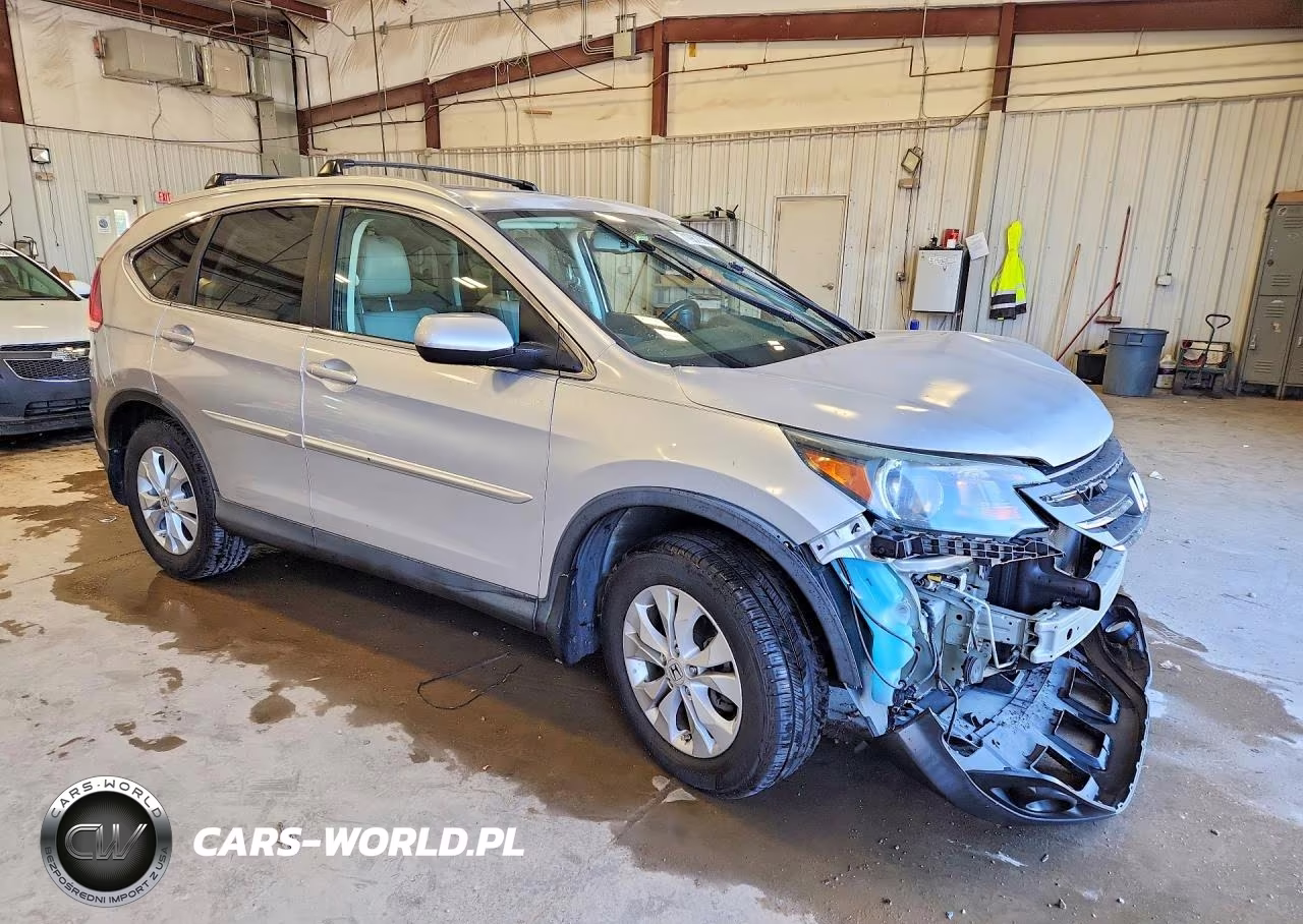 2013 Honda Cr-V Exl VIN:2HKRM4H73DH673670 - 4