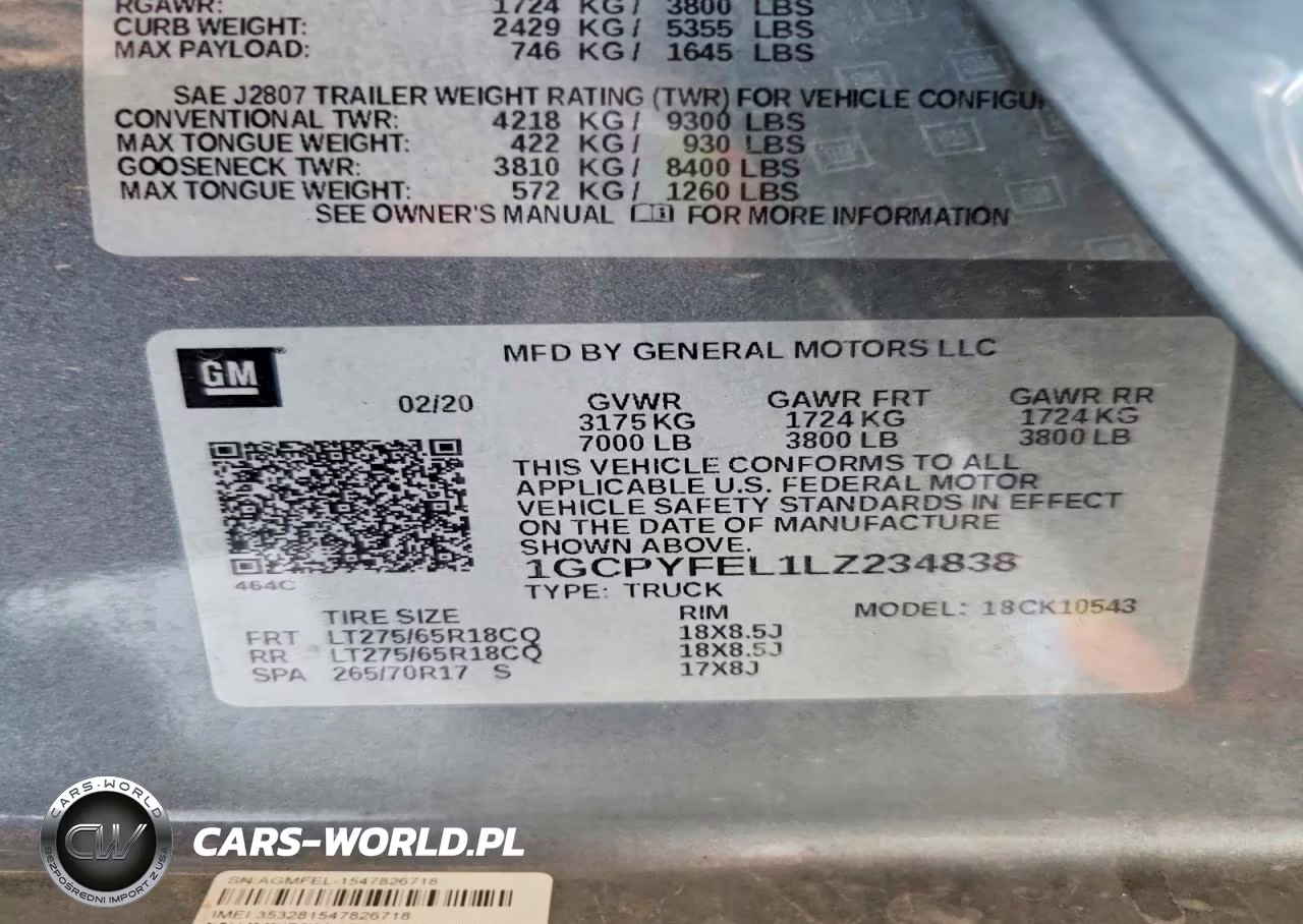 2020 Chevrolet Silverado K1500 Lt Trail Boss VIN:1GCPYFEL1LZ234838 - 12